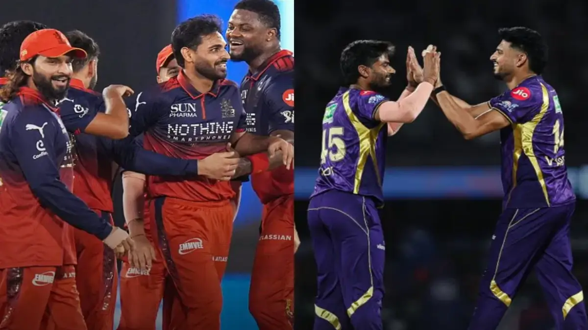 KKR vs RCB IPL 2026 match preview featuring Virat Kohli and playoff race