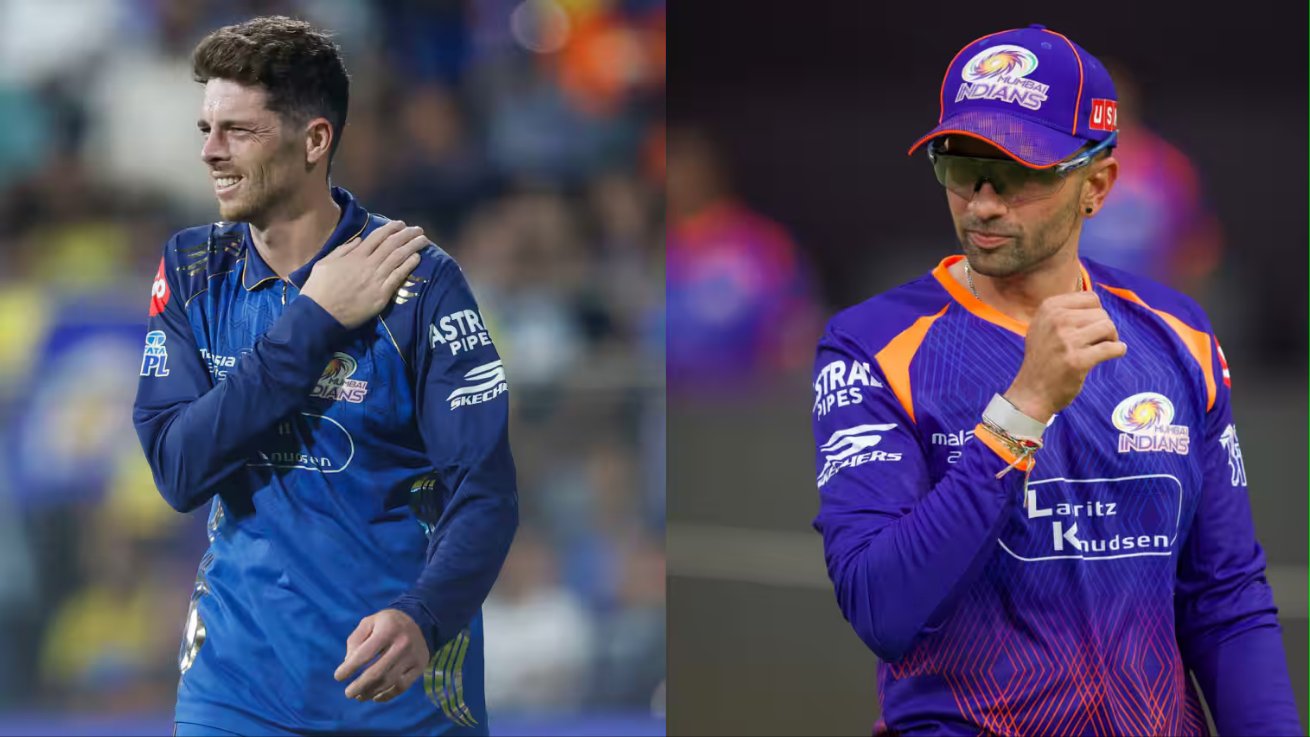 Mitchell Santner shoulder injury while attempting catch vs CSK IPL 2026